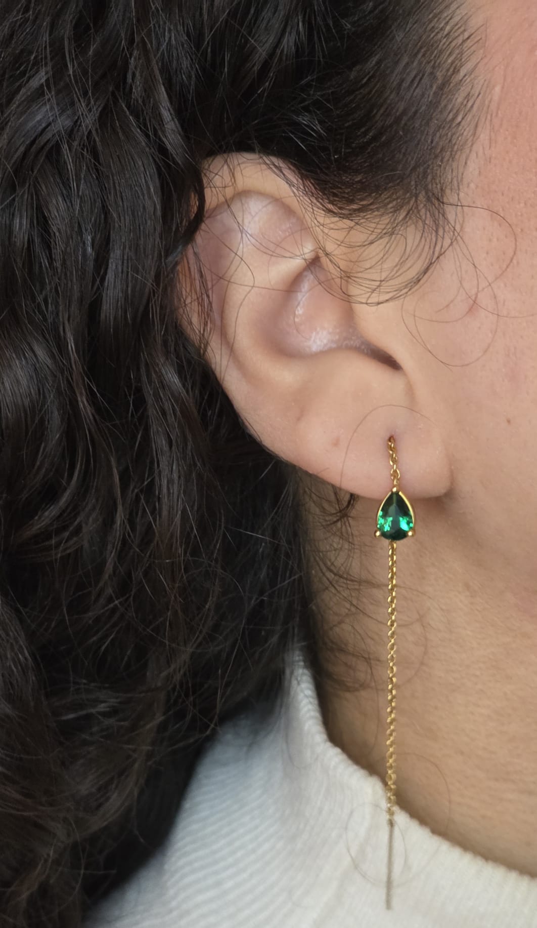 Orecchini Saliscendi "Sia la Luce!"