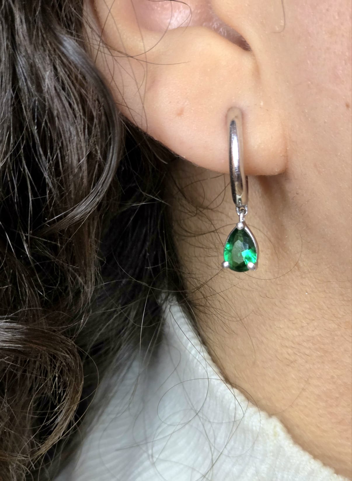 Orecchini hoops "Sia la Luce!"